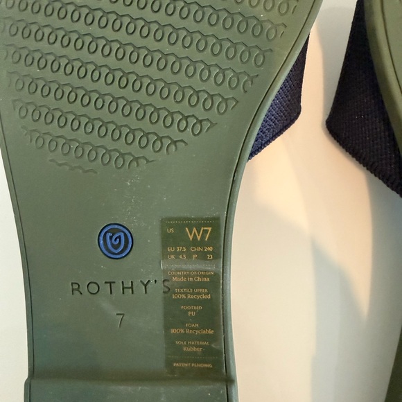 RARE Rothy’s The Slide Sandal - 7 - Picture 7 of 10